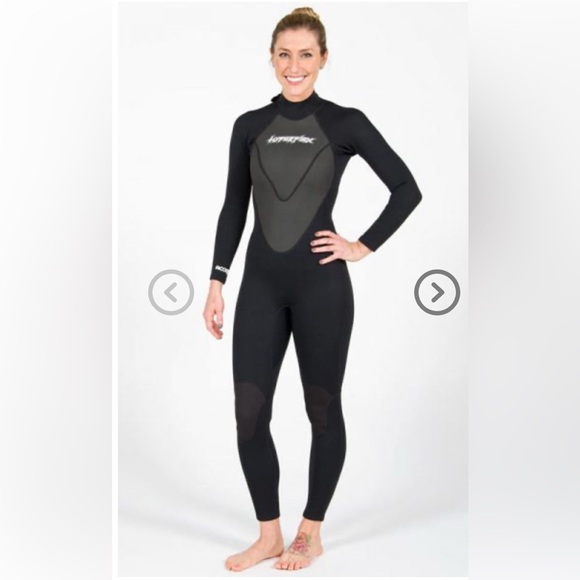 Hyperflex 3/2 Black Full Wetsuit size 8 - Picture 1 of 9